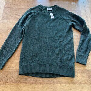 Old Navy Green MEDIUM TALL SoSoft Crew-Neck Tunic Sweater Long Sleeve NWT 420